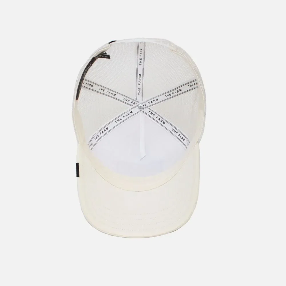 Goorin Bros White Tiger Trucker Hat White‎ OS NWT_4